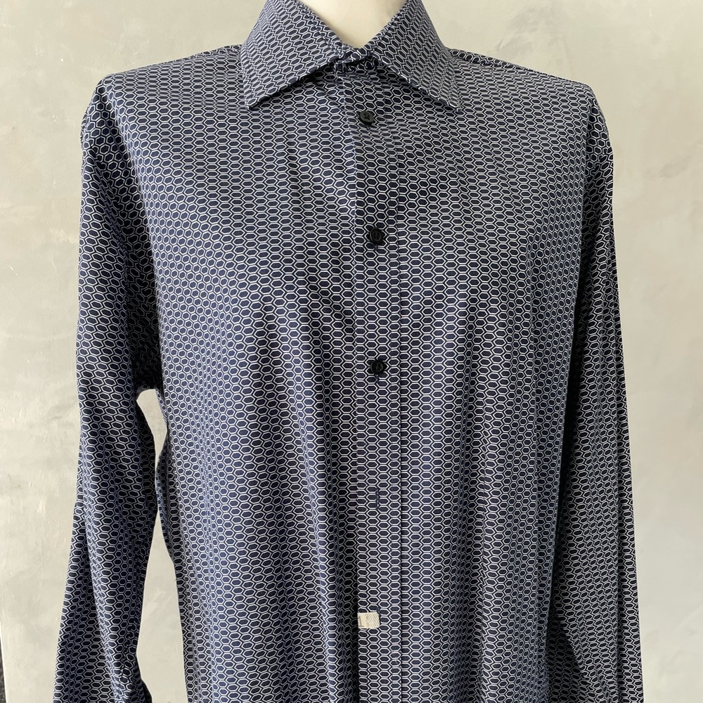 Sean John Tailored Fit French Cuff Shirt